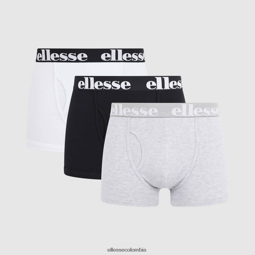 accesorios negro/gris/blanco hombres Ellesse paquete de 3 calzoncillos hali 00TXB493