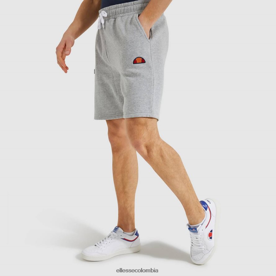 ropa gris hombres Ellesse pantalones cortos polares noli jaspeado 00TXB419