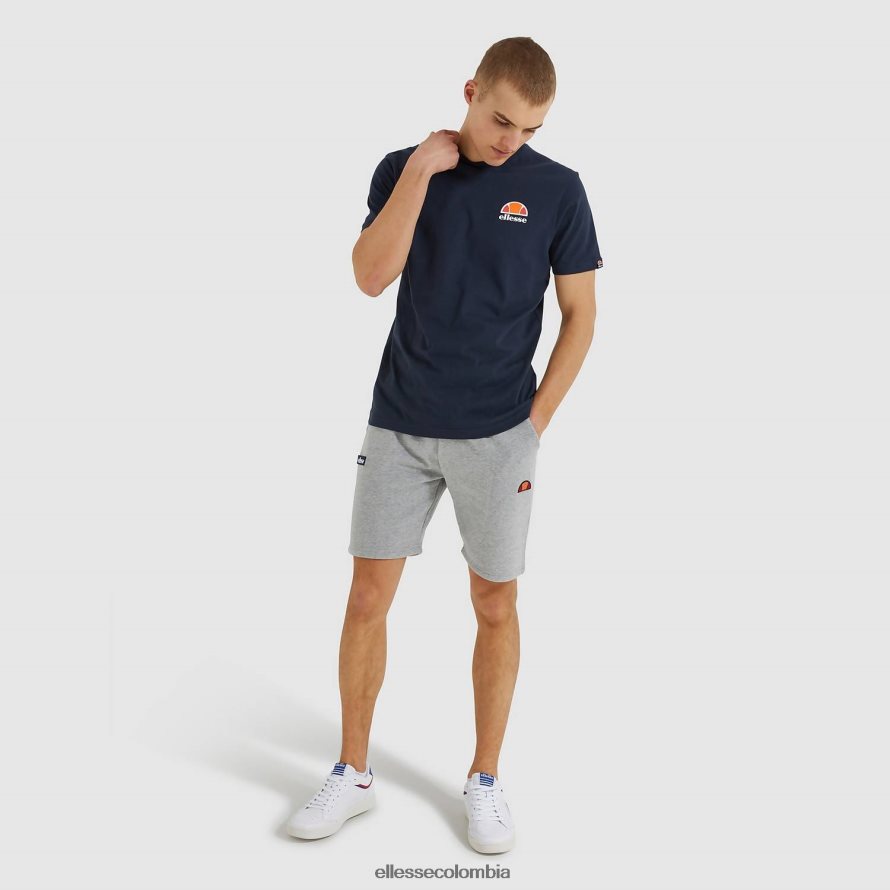 ropa gris hombres Ellesse pantalones cortos polares noli jaspeado 00TXB419