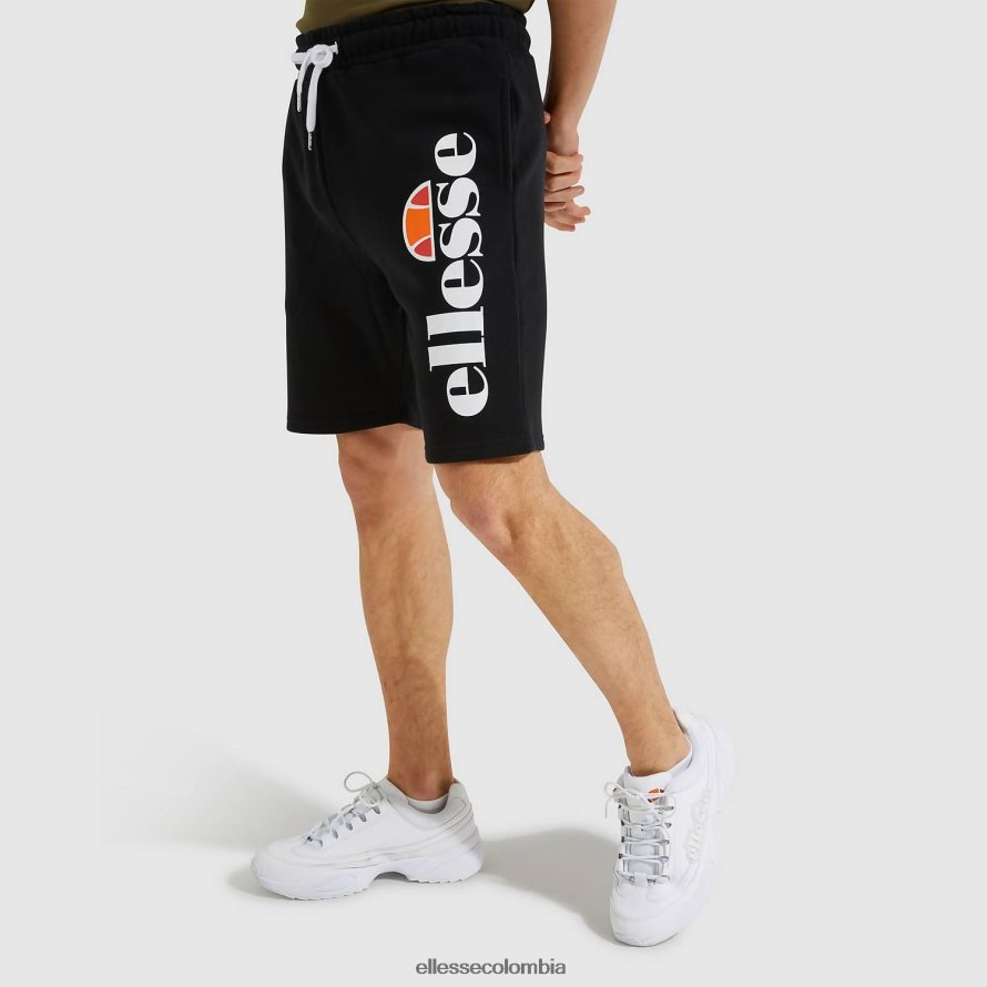 ropa negro hombres Ellesse pantalones cortos de lana bossini 00TXB425