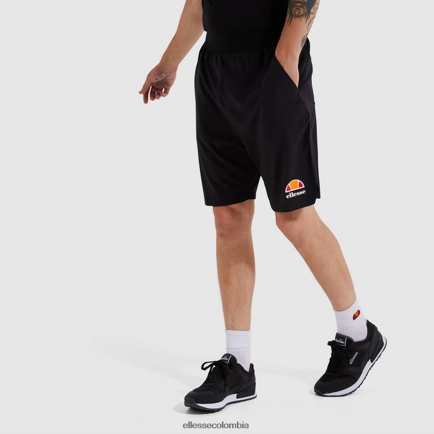 ropa negro hombres Ellesse pantalones cortos vivaldi 00TXB435