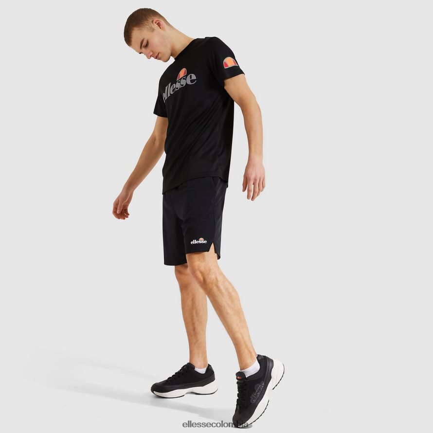 ropa negro hombres Ellesse pantalones cortos vivaldi 00TXB435