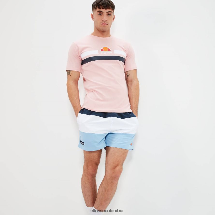 ropa Rosa claro hombres Ellesse camiseta de abril 00TXB370