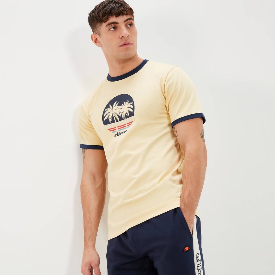 ropa amarillo claro hombres Ellesse camiseta darra 00TXB342