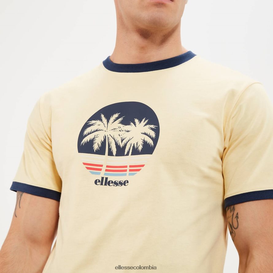 ropa amarillo claro hombres Ellesse camiseta darra 00TXB342