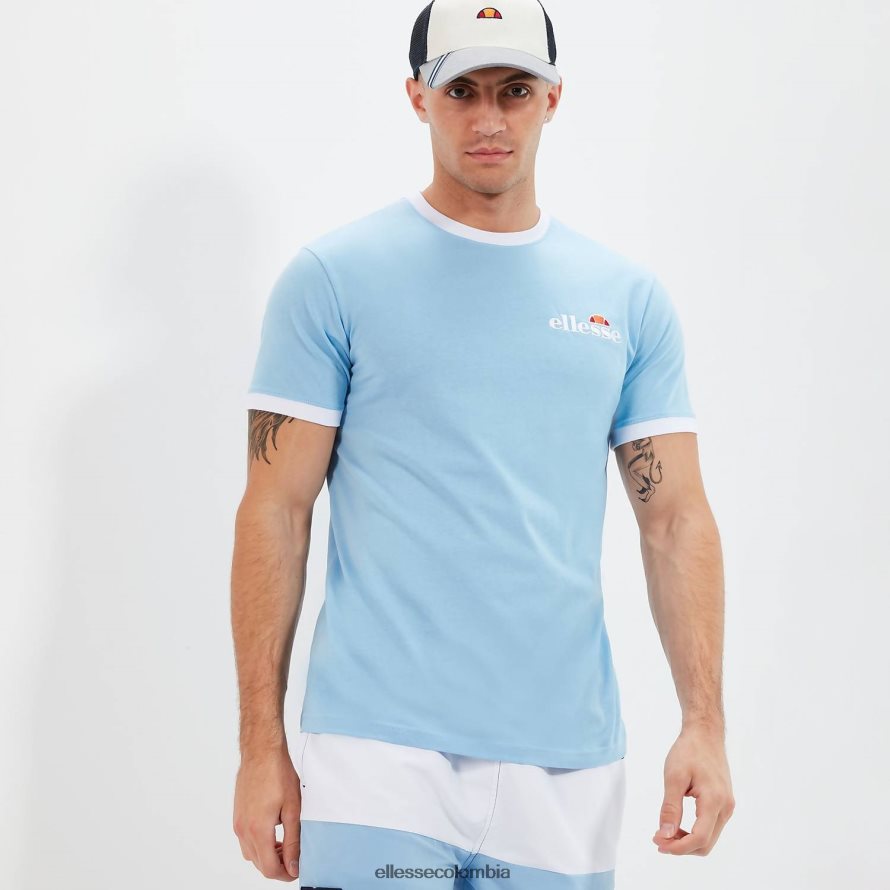 ropa azul claro hombres Ellesse camiseta meduno 00TXB402