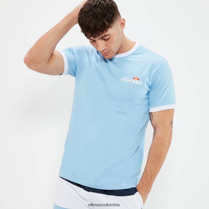 ropa azul claro hombres Ellesse camiseta meduno 00TXB402