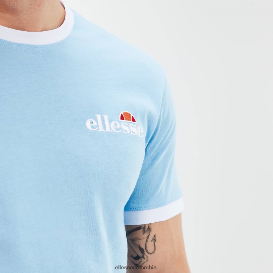 ropa azul claro hombres Ellesse camiseta meduno 00TXB402