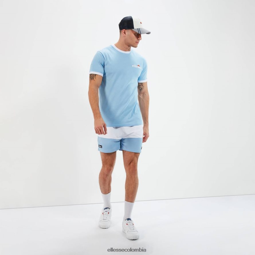 ropa azul claro hombres Ellesse camiseta meduno 00TXB402