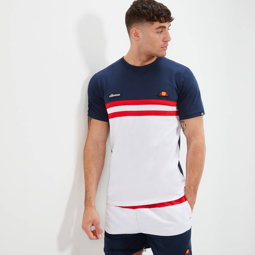 ropa azul marino/rojo/blanco hombres Ellesse camiseta venire 00TXB401