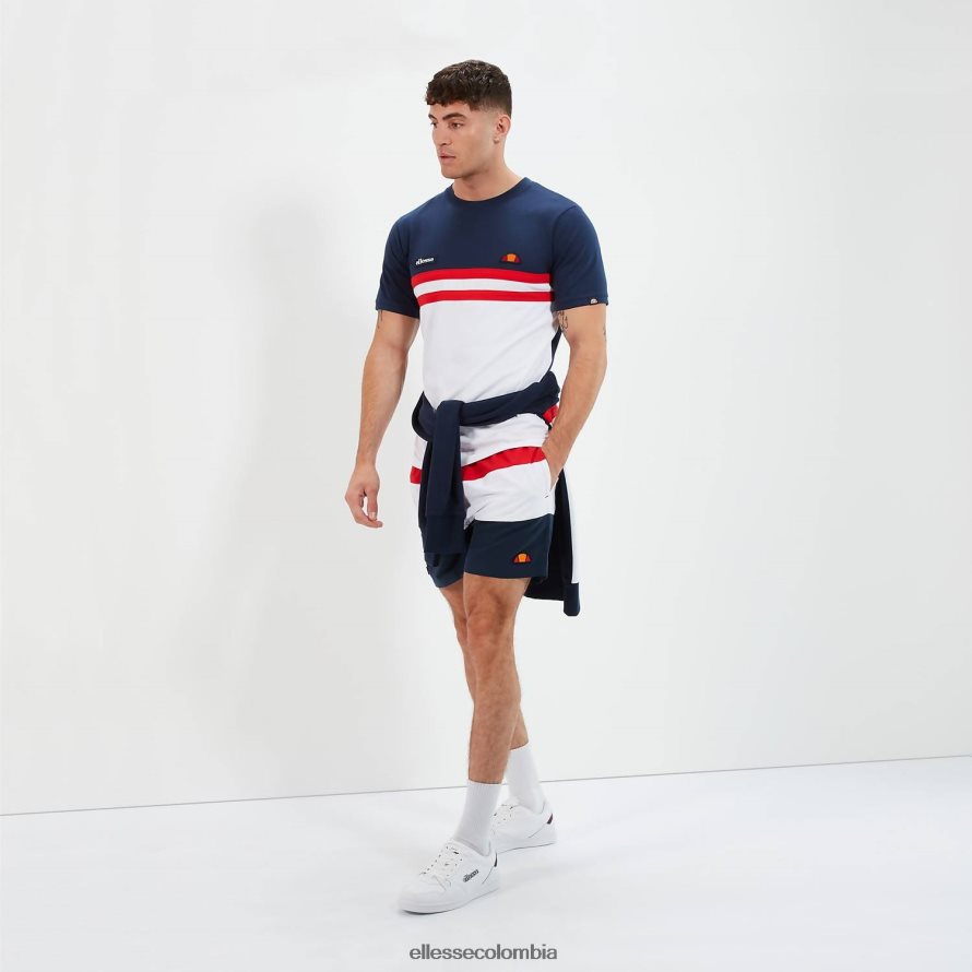 ropa azul marino/rojo/blanco hombres Ellesse camiseta venire 00TXB401