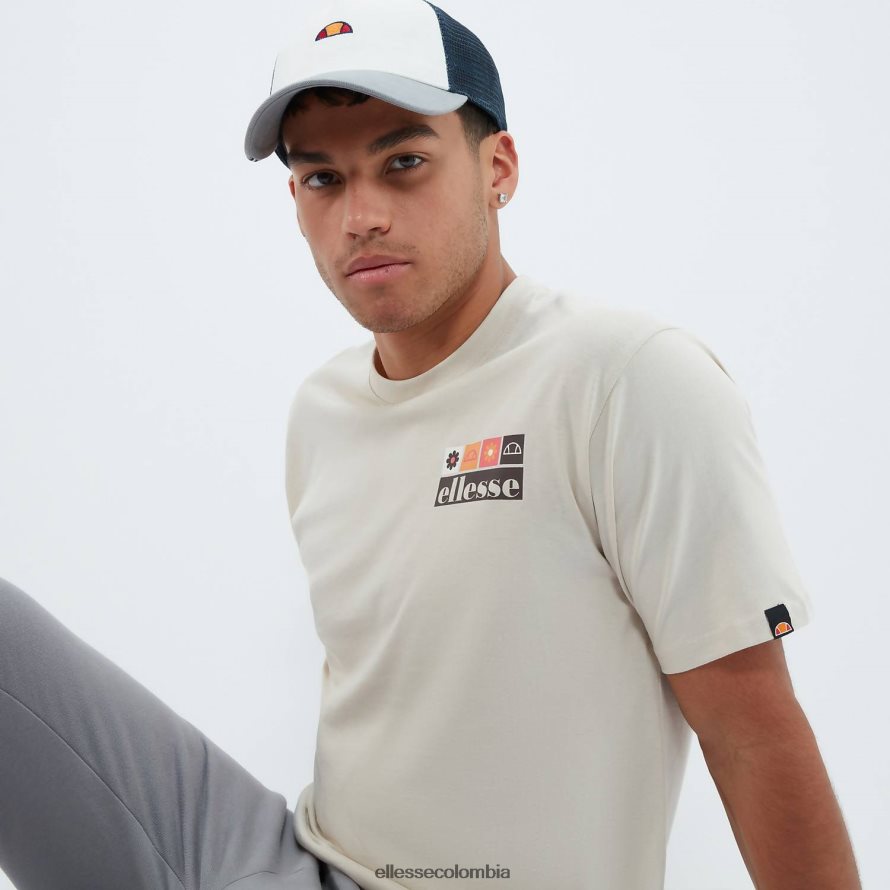 ropa beige hombres Ellesse camiseta mestière 00TXB396