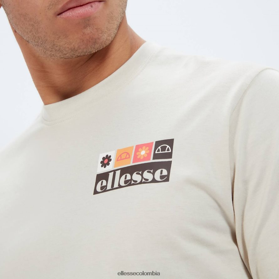 ropa beige hombres Ellesse camiseta mestière 00TXB396