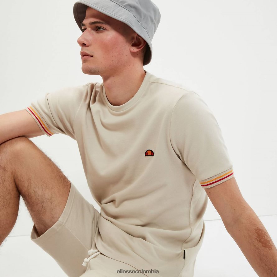 ropa beige hombres Ellesse reyes 2 camiseta 00TXB376