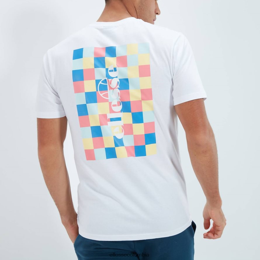 ropa blanco hombres Ellesse camiseta chelo 00TXB381