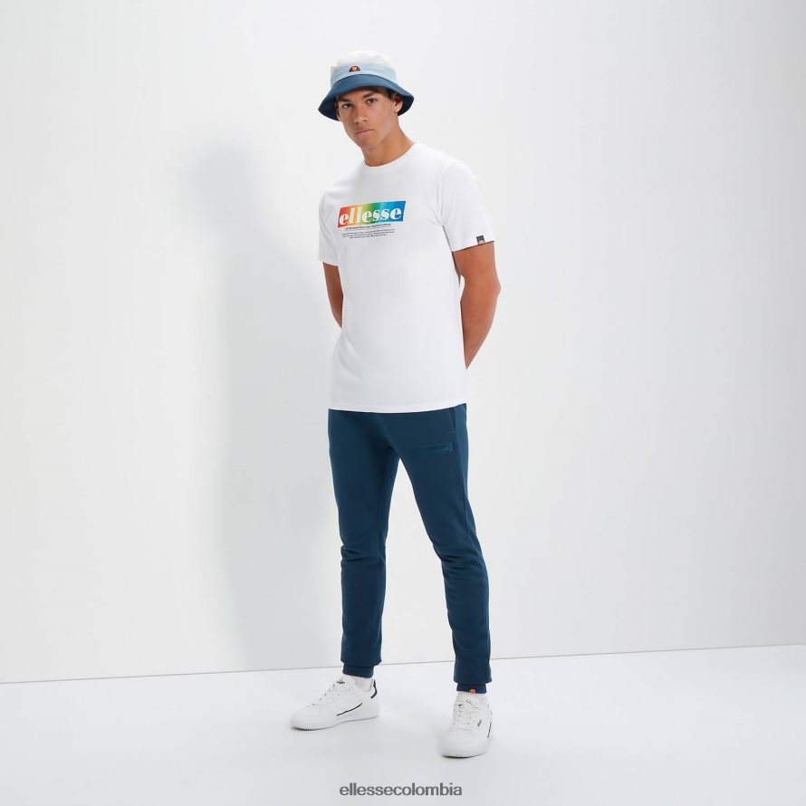 ropa blanco hombres Ellesse camiseta de allegrio 00TXB357