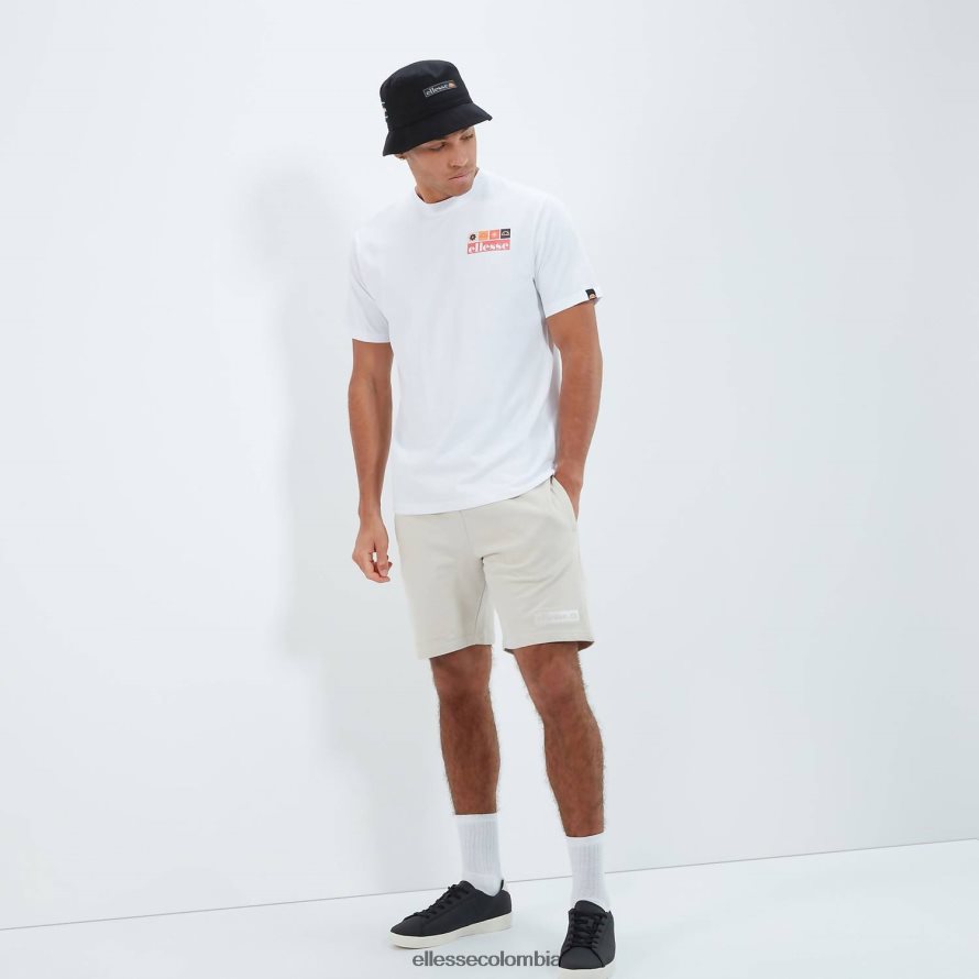 ropa blanco hombres Ellesse camiseta mestière 00TXB394