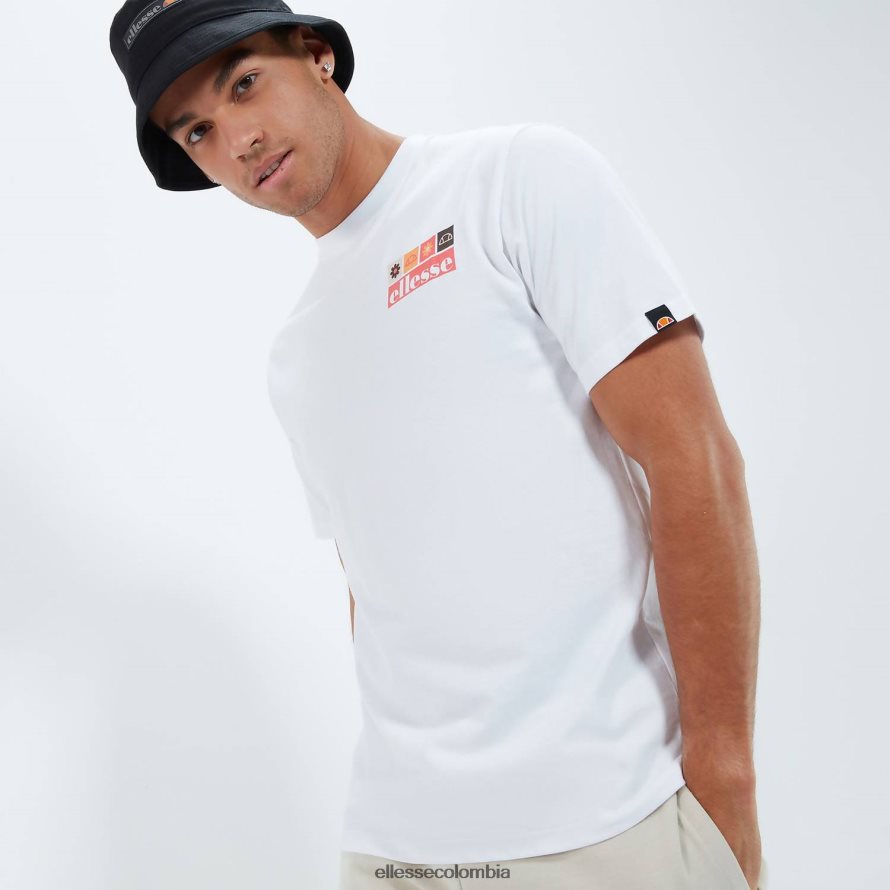 ropa blanco hombres Ellesse camiseta mestière 00TXB394