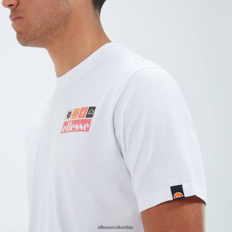 ropa blanco hombres Ellesse camiseta mestière 00TXB394