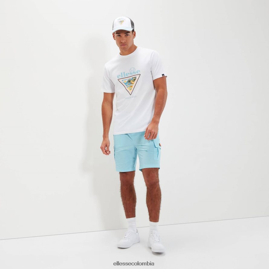 ropa blanco hombres Ellesse camiseta pablo 00TXB341
