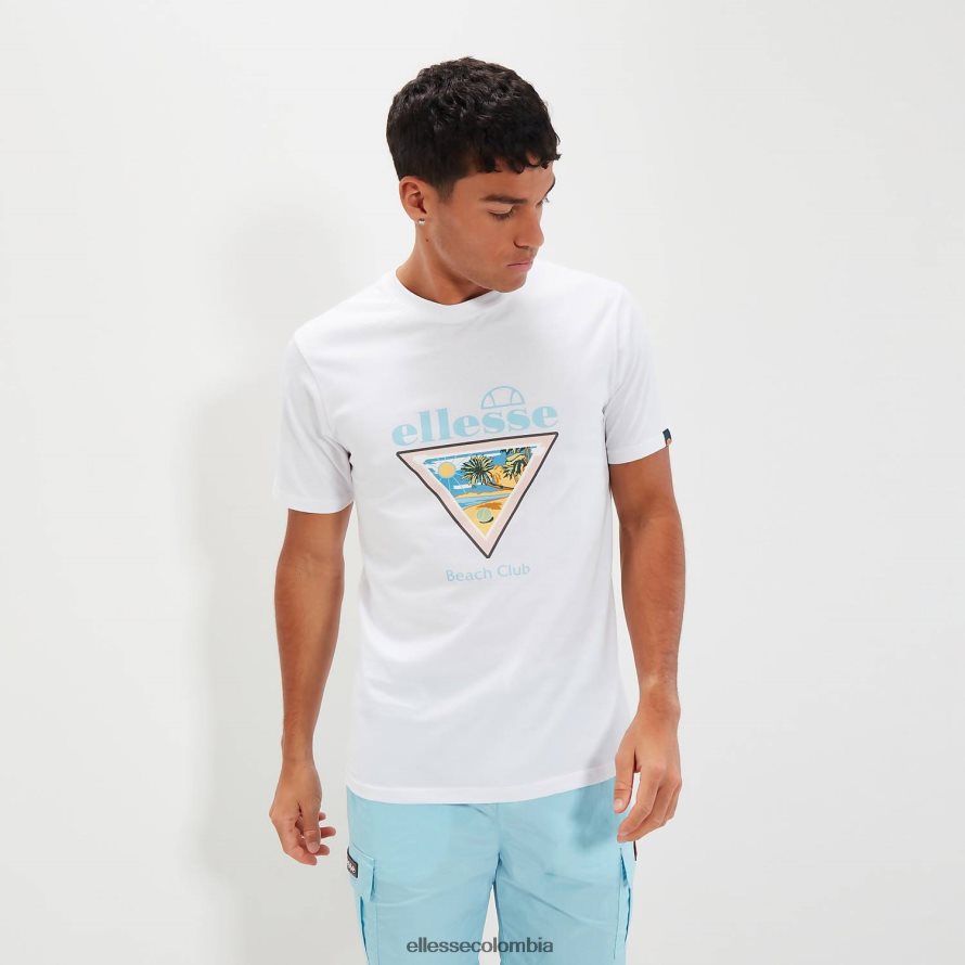 ropa blanco hombres Ellesse camiseta pablo 00TXB341