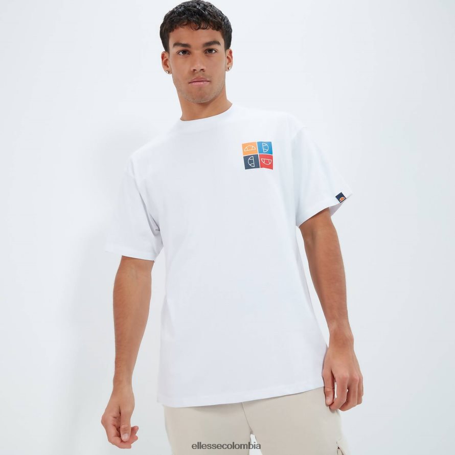ropa blanco hombres Ellesse camiseta rolletto 00TXB372