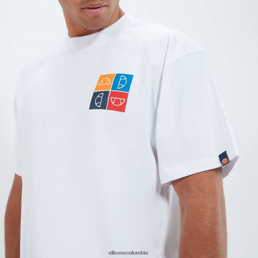 ropa blanco hombres Ellesse camiseta rolletto 00TXB372