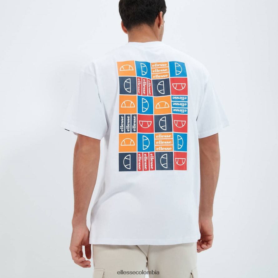 ropa blanco hombres Ellesse camiseta rolletto 00TXB372