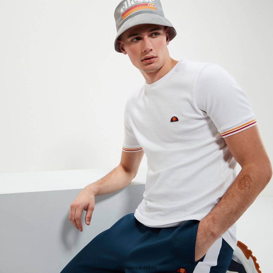 ropa blanco hombres Ellesse reyes 2 camiseta 00TXB375