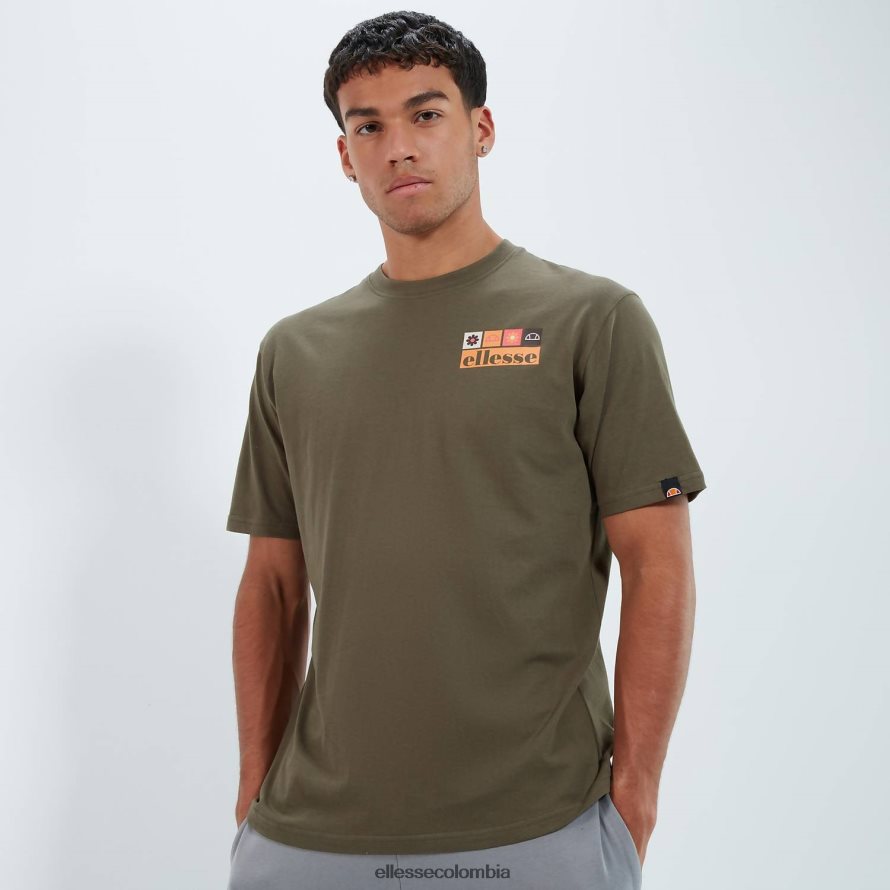 ropa caqui hombres Ellesse camiseta mestière 00TXB395