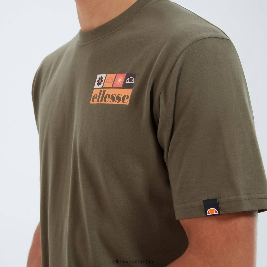 ropa caqui hombres Ellesse camiseta mestière 00TXB395