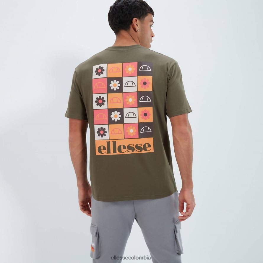 ropa caqui hombres Ellesse camiseta mestière 00TXB395