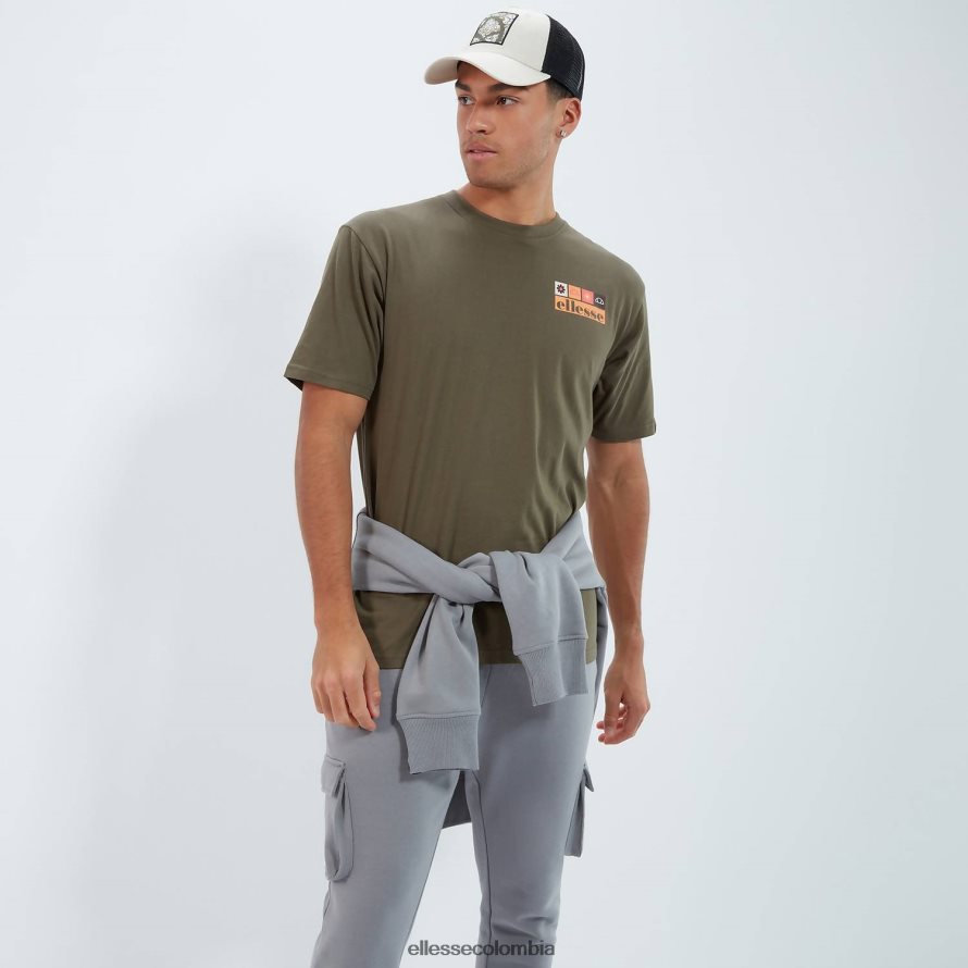 ropa caqui hombres Ellesse camiseta mestière 00TXB395