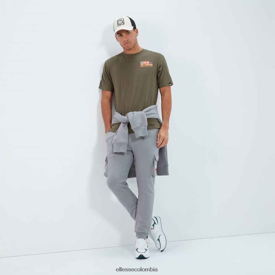 ropa caqui hombres Ellesse camiseta mestière 00TXB395