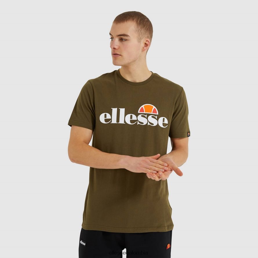 ropa caqui hombres Ellesse camiseta sl prado 00TXB366