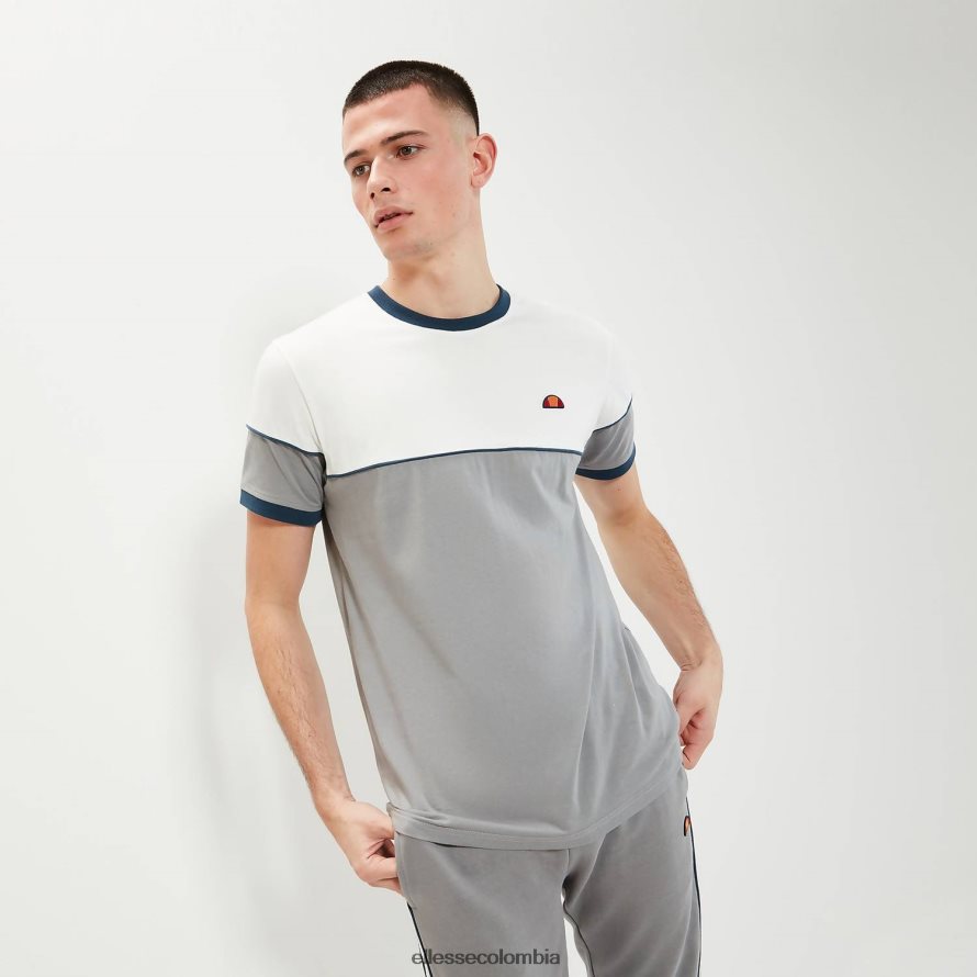 ropa gris hombres Ellesse camiseta de cabaña 00TXB359