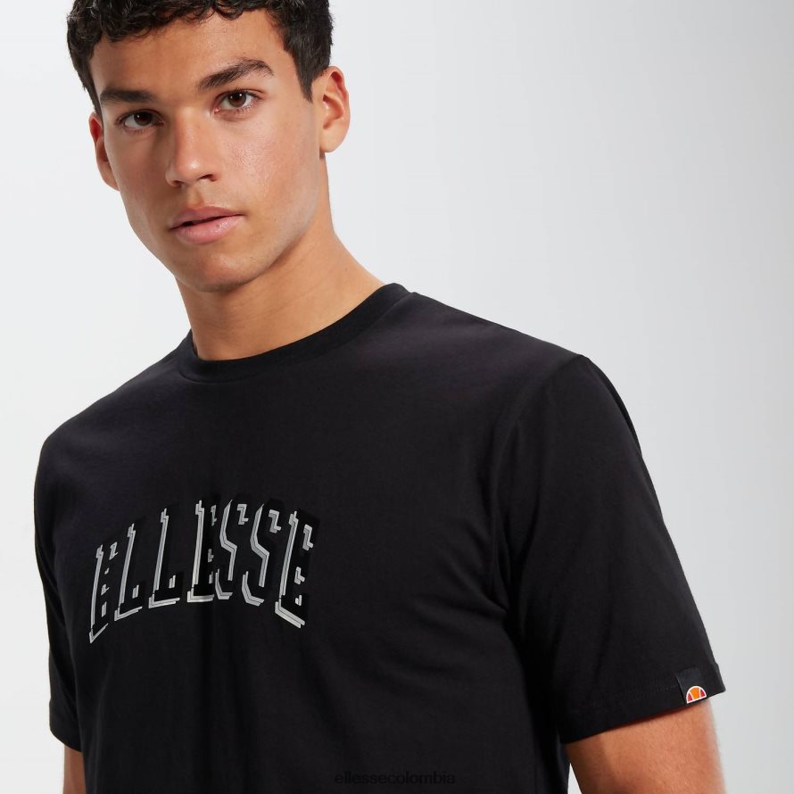 ropa negro hombres Ellesse camiseta Aiden 2 00TXB352