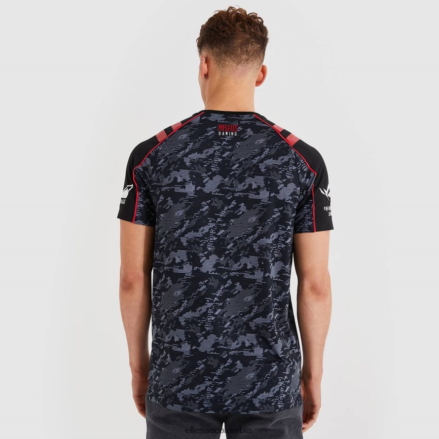 ropa negro hombres Ellesse camiseta con falla 00TXB482