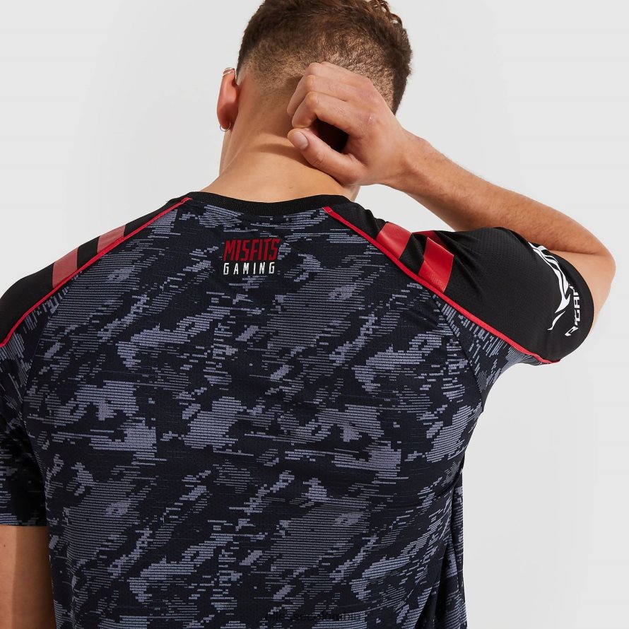ropa negro hombres Ellesse camiseta con falla 00TXB482