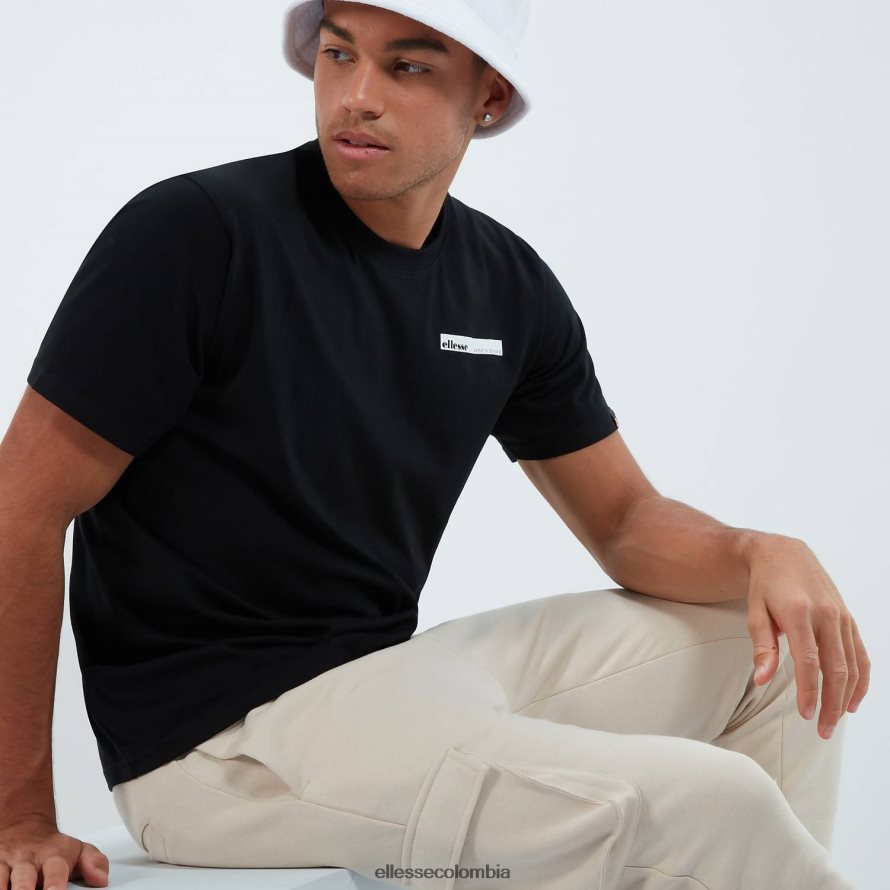 ropa negro hombres Ellesse camiseta meta 00TXB371