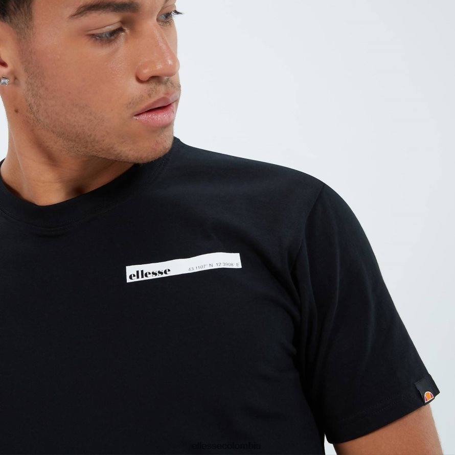 ropa negro hombres Ellesse camiseta meta 00TXB371