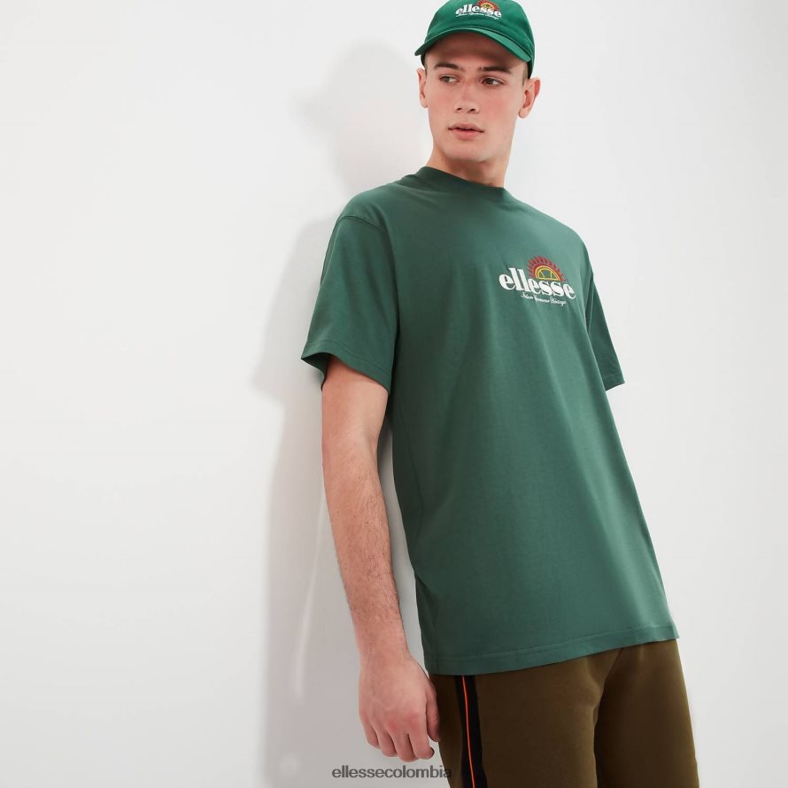 ropa verde oscuro hombres Ellesse camiseta aestas 00TXB347