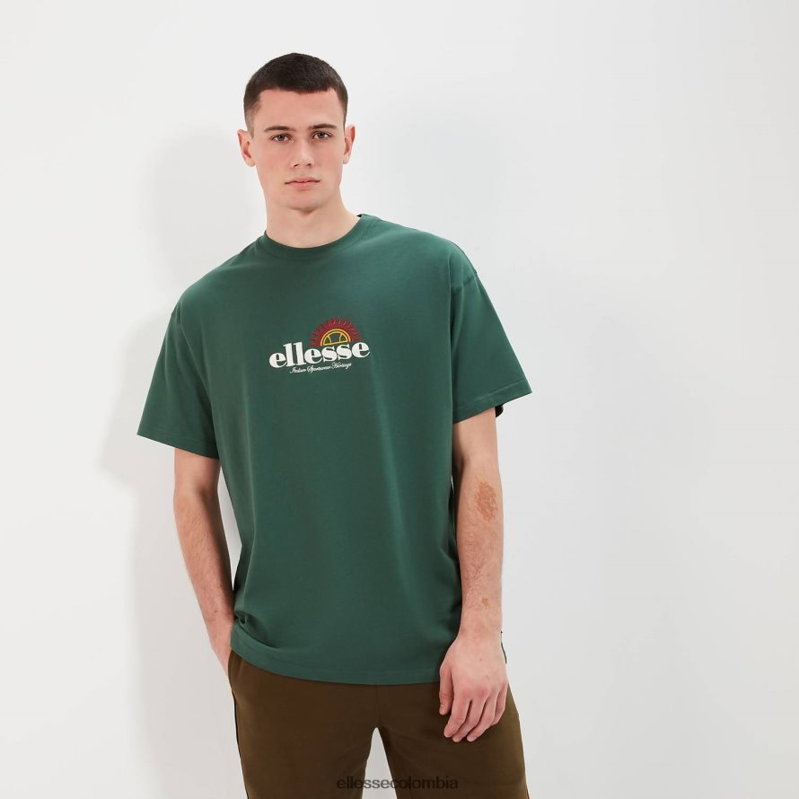 ropa verde oscuro hombres Ellesse camiseta aestas 00TXB347