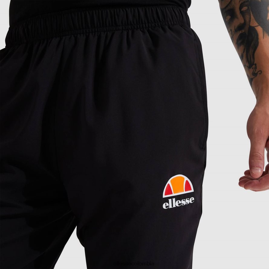 ropa negro hombres Ellesse pantalón de chándal ezio 00TXB332