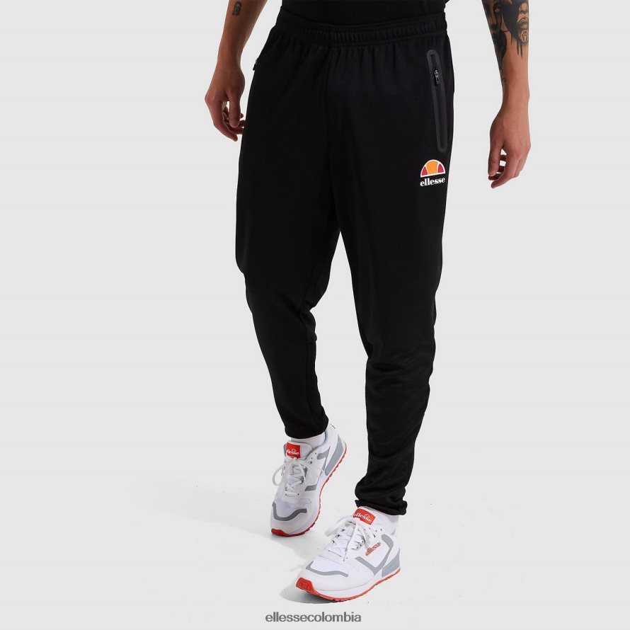 ropa negro hombres Ellesse pantalón de chándal guido 00TXB329