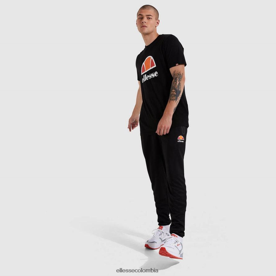 ropa negro hombres Ellesse pantalón de chándal guido 00TXB329