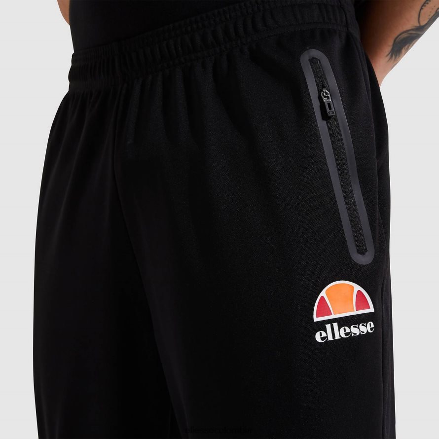 ropa negro hombres Ellesse pantalón de chándal guido 00TXB329