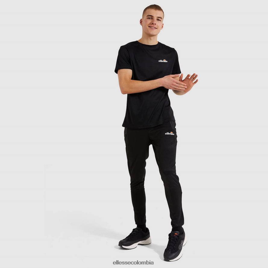 ropa negro hombres Ellesse pantalón de chándal guido 00TXB329
