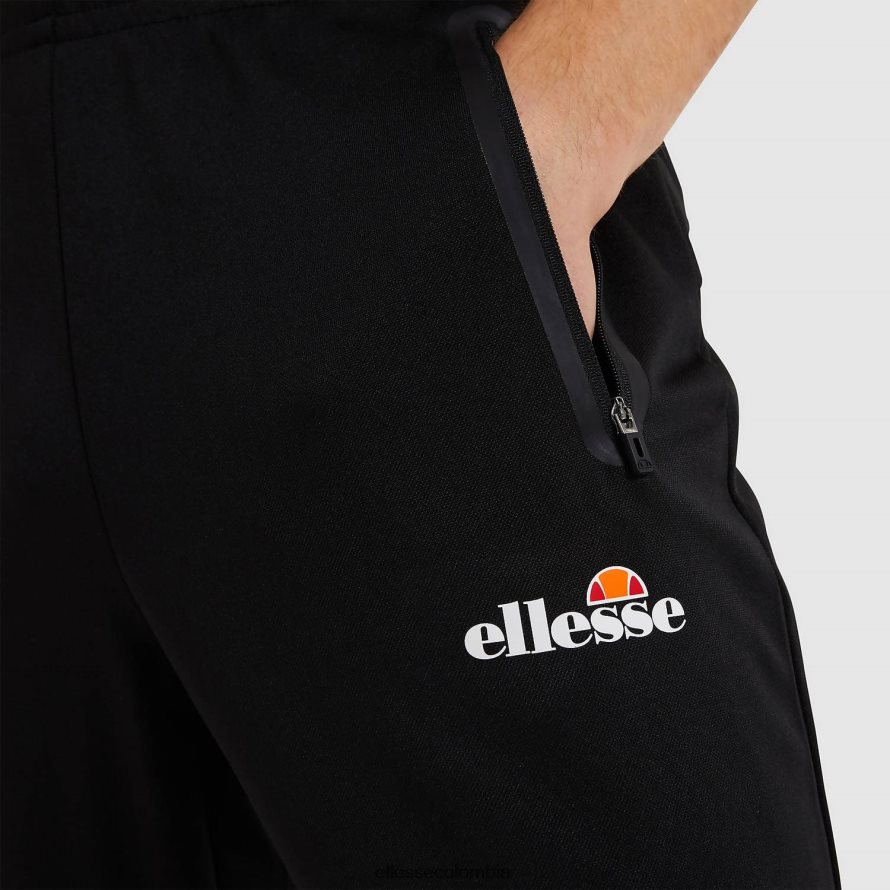 ropa negro hombres Ellesse pantalón de chándal guido 00TXB329
