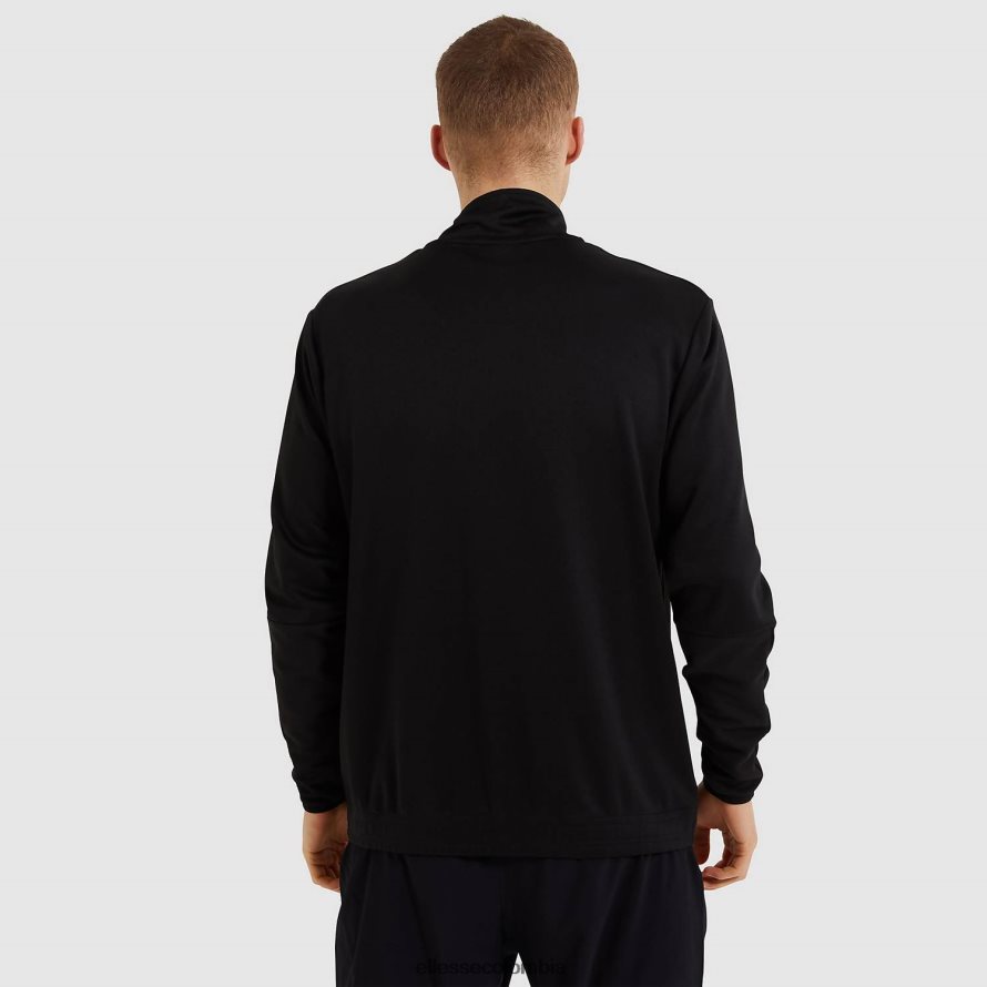 ropa negro hombres Ellesse parte superior de la pista de marzo 00TXB326